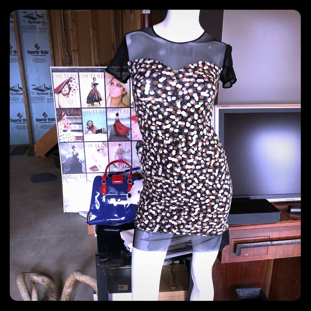 Polka dot dress